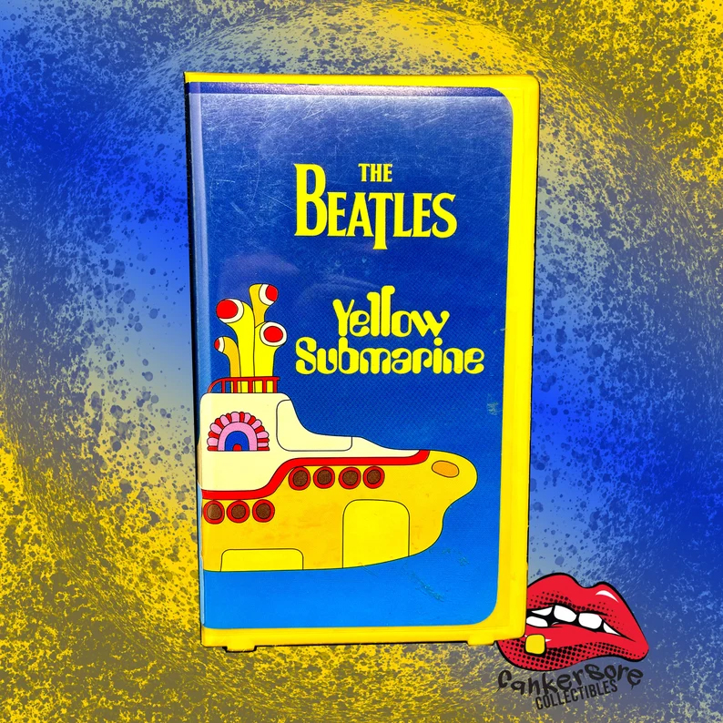 The Beatles' Yellow Submarine (1968) MGM Home Entertainment VHS